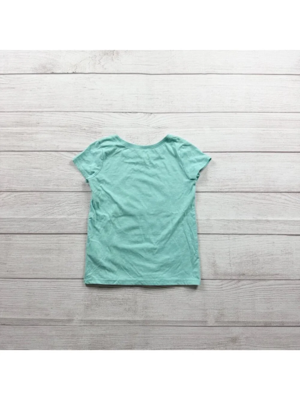 The Children’s Place Girls Mint Green Short Sleeve Unicorn Graphic T-Shirt 5T